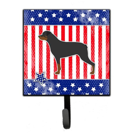 Carolines Treasures USA Patriotic Rottweiler Leash or Key Holder BB3366SH4